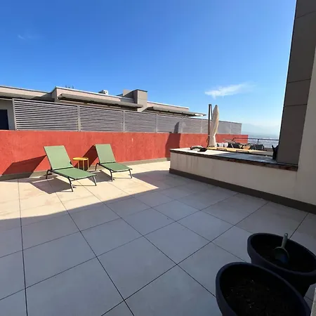 Superbe T3 Avec Rooftop Vue Et Montagne Apartmán Ajaccio (Corsica)