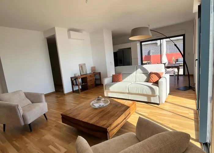 Superbe T3 Avec Rooftop Vue Et Montagne Appartement